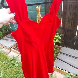 Collectif red dress